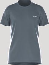 Björn Borg BB Logo Performance - T-Shirts - Sport shirt - Top - Heren - Maat XXL - Grijs blauw