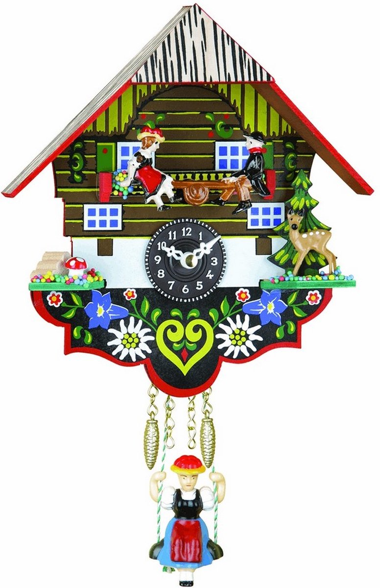 Trenkle - 48_SWQ - Wandklok - kwarts - Miniatur-Uhr