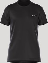 Björn Borg BB Logo Performance - T-Shirts - Sport shirt - Top - Heren - Maat XXL - Zwart