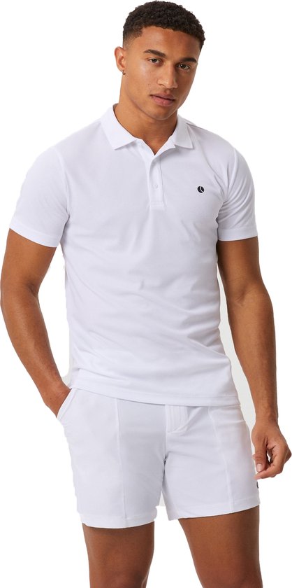 Björn Borg Ace polo - wit - Maat: XL