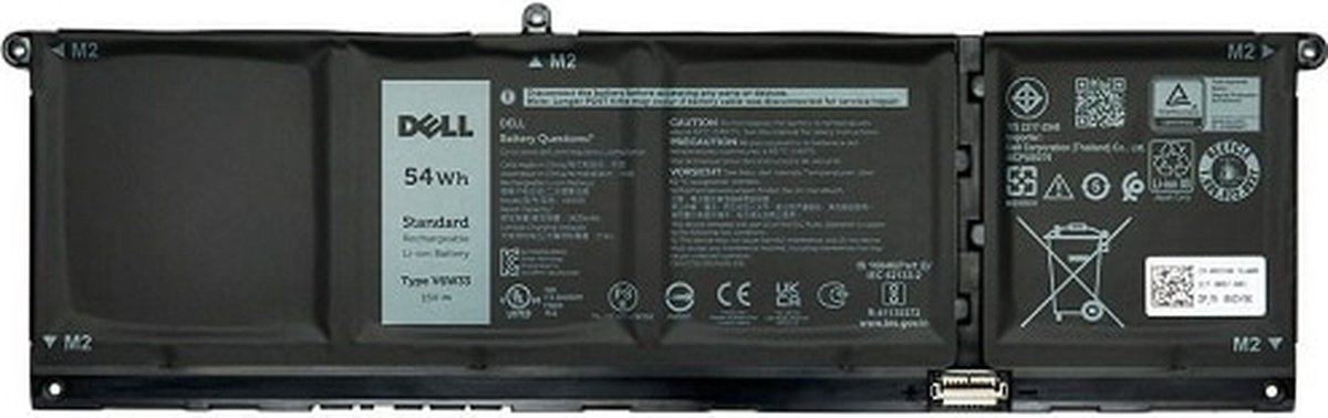 Dell 4-Cell 54WHr Laptop Battery Vostro 5415, Latitude 3320 - XDY9K