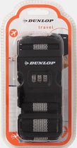 x2 - Dunlop Bagage riem - Bagageband met 3 Cijferig Combinatie Slot - Zwart Grijs