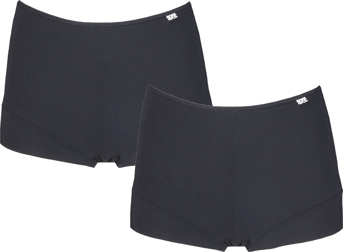 2-pack Avet Dames boxershort 3844 microfiber Zwart - maat XL