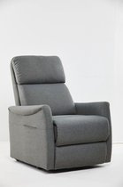 Finlandic Elektrische relax en sta op stoel F-601 grijs - tot 100 kg gebruikersgewicht - tussen 1,62 en 1,82m lichaamslengte