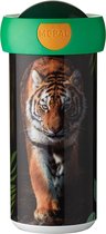 Bol.com Mepal schoolbeker Campus – 300 ml – Sluit goed af – Drinkbeker voor kinderen – Wild Tiger aanbieding