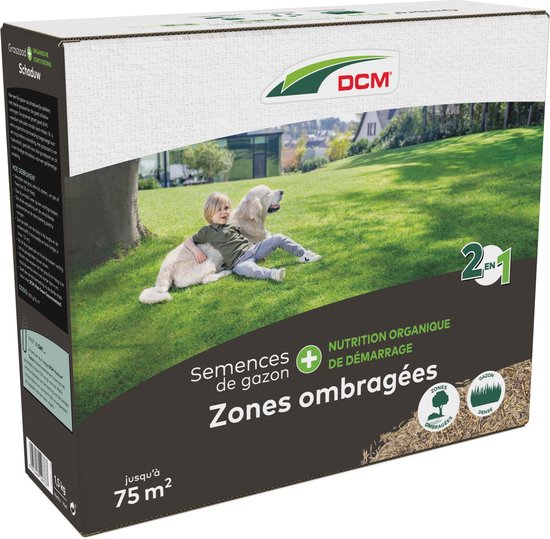 DCM GRASZAAD PLUS SCHADUW 1,5KG 75M²
