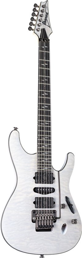 Ibanez Nita Strauss JIVAX2-GH Ghost - Custom elektrische gitaar