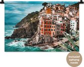 Wandkleed Italië - Gekleurde huizen in Italië Wandkleed katoen 60x40 cm - Wandtapijt met foto