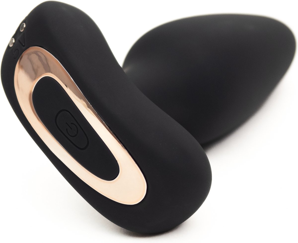 Goedkoopste Vibrerende ButtPlug - Seksspeeltjes voor Koppels - Mannen - Vrouwen - Anaal Vibrator plug Zwart