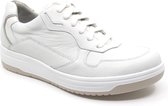 Durea, 6275 685 0386, Witte dames sneaker wijdte H