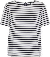 VERO MODA VMABBY SS ZIP TOP JRS NOOS Dames T-shirt - Maat L