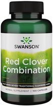 Swanson - Rode klaver bloesem, Paardebloem wortel, Echinacea purpurea, Zoethoutwortel, Stekelige Asschors, Sarsaparillawortel & Gele dokwortel - 100 capsules