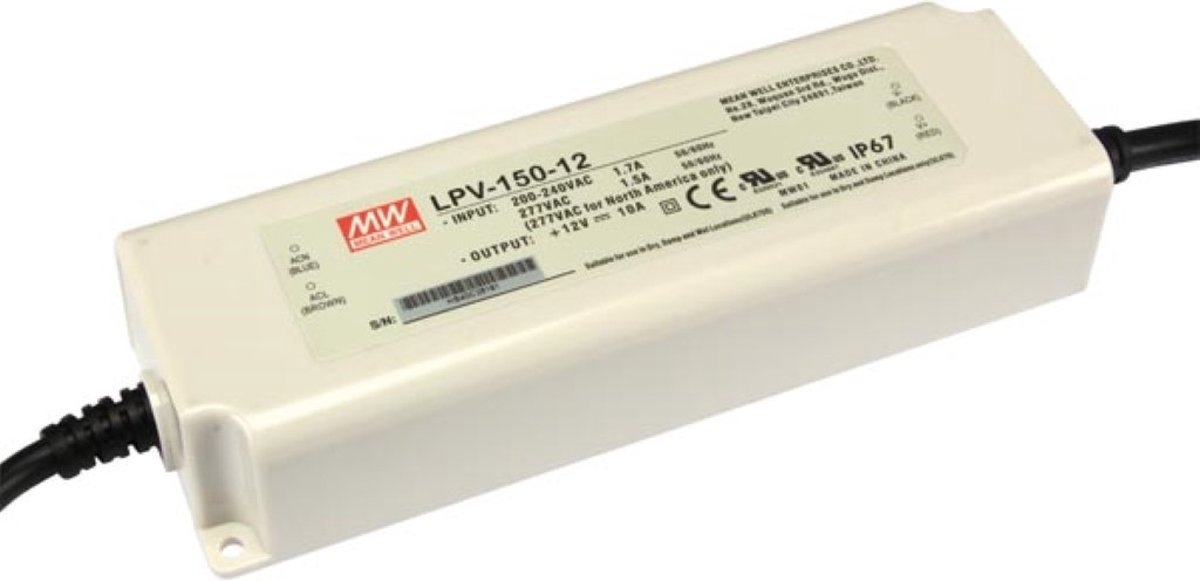 MEAN WELL LPV-150-12 Schakelnetvoedingsmodule 12 V/DC 10 A 120 W