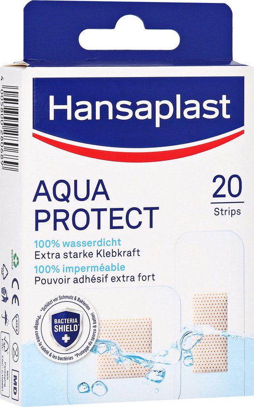 Hansaplast Aqua Protect Pleisters - 20 stuk