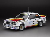 Het 1:18 gegoten model van de Opel Ascona 400 Rally #2 van de Rally Costa Brava van 1982. De rijders waren T. Fassina en Ruby. De fabrikant van het schaalmodel is Sunstar. Dit model is alleen online verkrijgbaar