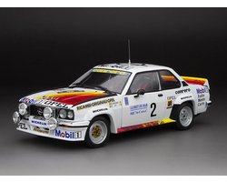 Het 1:18 gegoten model van de Opel Ascona 400 Rally #2 van de Rally Costa Brava van 1982. De rijders waren T. Fassina en Ruby. De fabrikant van het schaalmodel is Sunstar. Dit model is alleen online verkrijgbaar