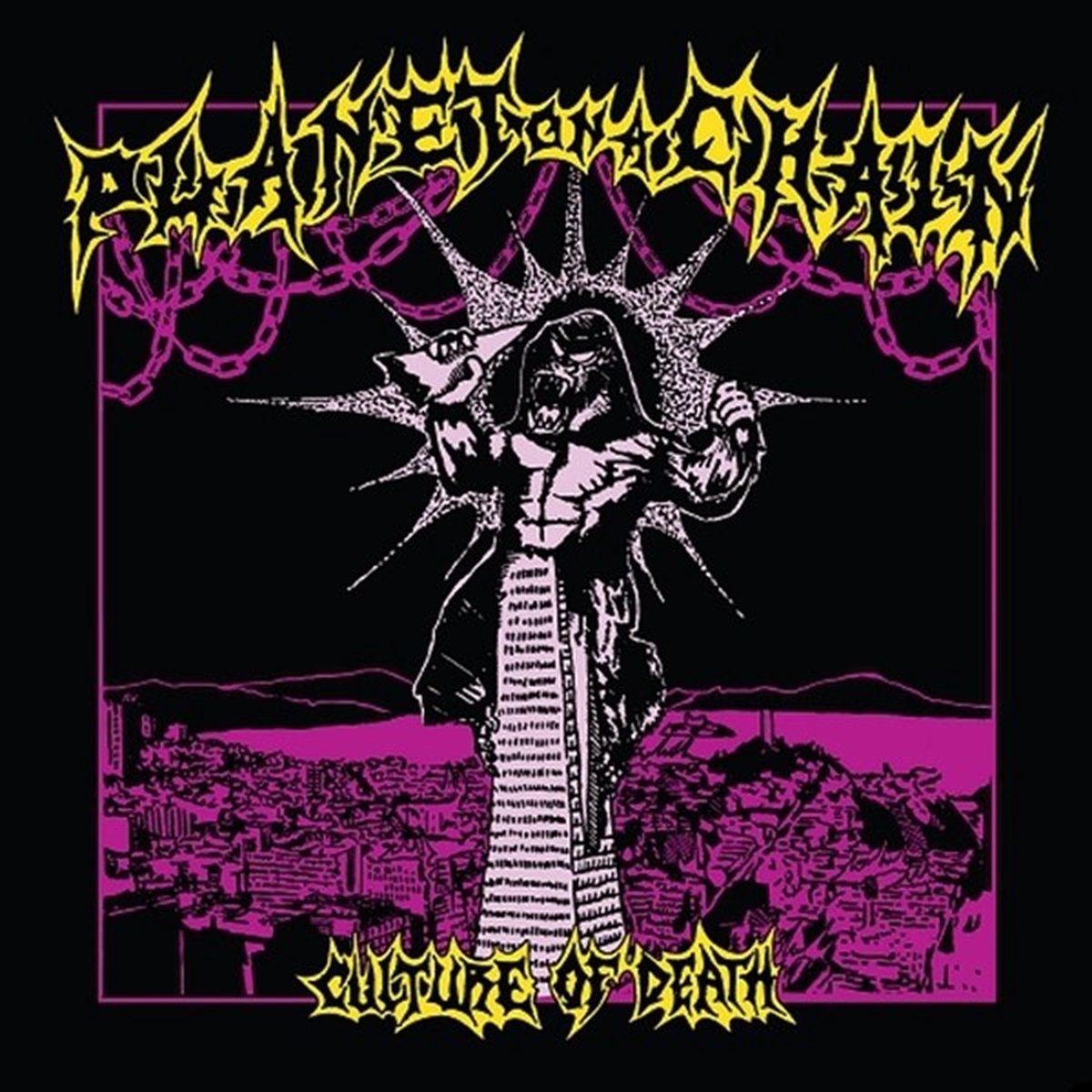 Planet On A Chain - Culture Of Death (LP) (Coloured Vinyl)