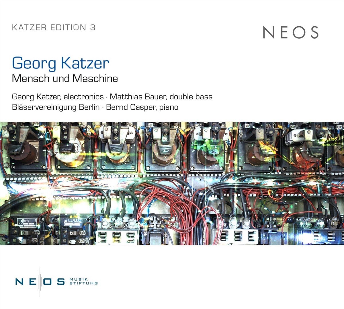 Georg Katzer, Bläservereinigung Berlin - Katzer: Mensch und Maschine (CD)