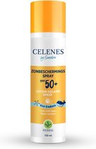 2x Celenes Spray Crème solaire à Base de Plantes Kids SPF 50+ Tous Types de Peau 150 ml
