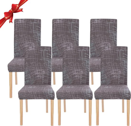 Housse De Chaise Scandinave Imperméable Extensible 4-6-8 Pieces Housses Housse De Chaise Scandinave Imperméable Extensible 4-6-8 Pieces Housses