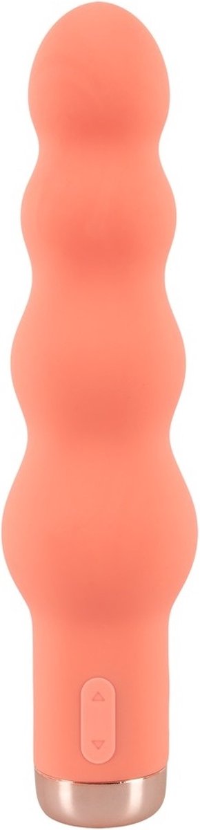 Peachy Mini Beads Vibrator Oranje