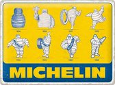 Wandbord Garage - Michelin - Logo Evolution