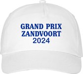 Cap - Pet Grand Prix Zandvoort - Unisex - Wit met Blauw