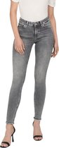 ONLY Jeans pour femmes ONLBLUSH MID SK ANK RAW Coupe skinny W26 X L30