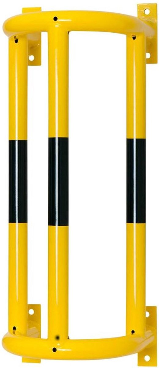 Morion buisbeschermer 180° - wandmontage - verzinkt en gecoat 1000 x 350 x 300 mm