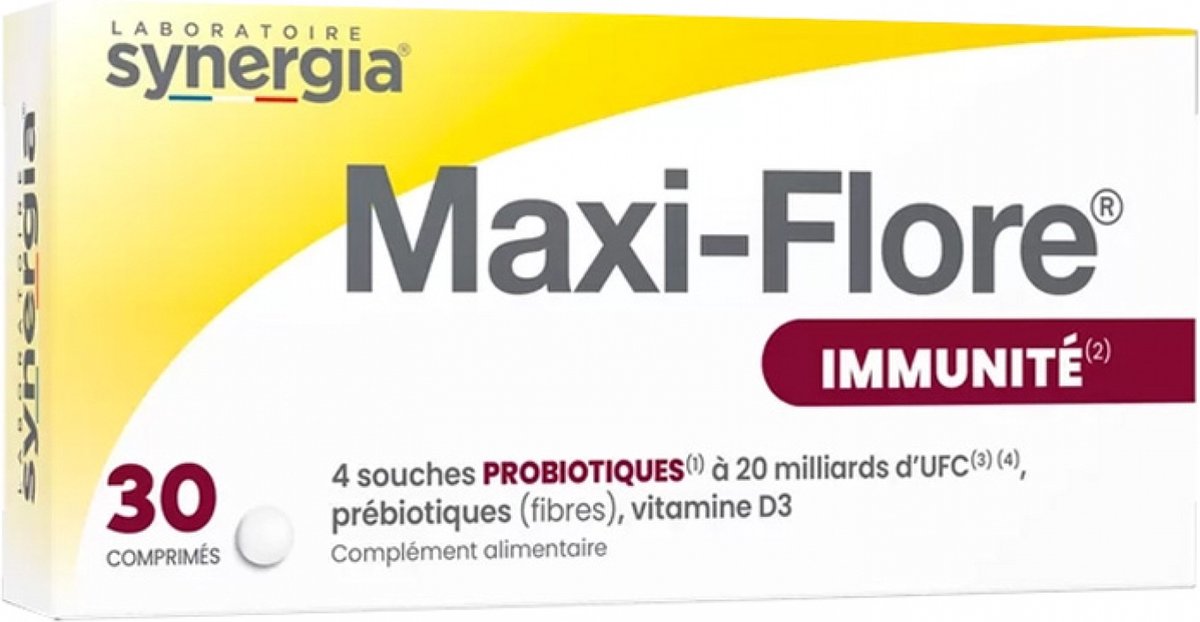 Goedkoopste Synergia Maxi-Flore Immuunsysteem 30 Tabletten