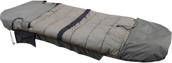 Warme Thermo Slaapzak - Winterslaapzak -30 °C - Slaapzakken 5 Seizoenen inclusief Opbergzak - 220 x 90 cm - Donkergroen — afbeelding 4