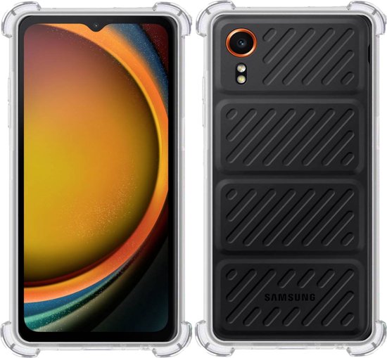 Coque adaptée pour Samsung Galaxy Xcover 7 – Extreme Shock Case – Samsung Galaxy Xcover 7 Cover Transparente