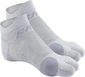 OS1st BR4 hallux valgus sokken maat L (43+) – grijs – bunion – voetknobbel – gelpad beschermt tegen wrijving en druk – compressie van medische kwaliteit - naadloos