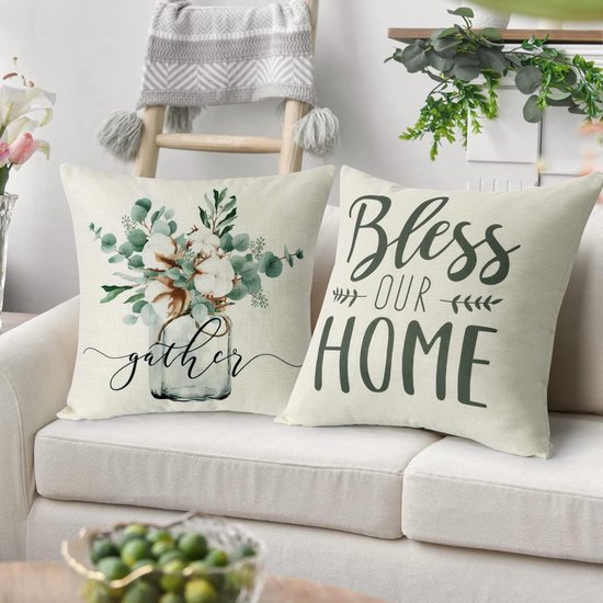 Decoratieve kussens & sierkussens in het zwart