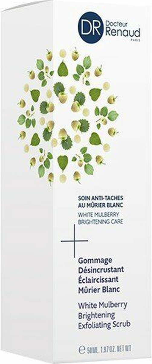 Dr Docteur Renaud White Mulberry Brightening Exfoliating Scrub 50ml