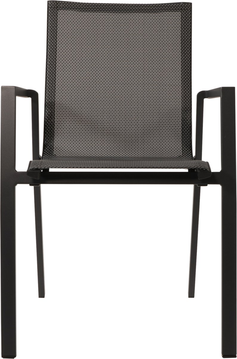 Outdoor Living - Stapelstoel Tarragona Zwart