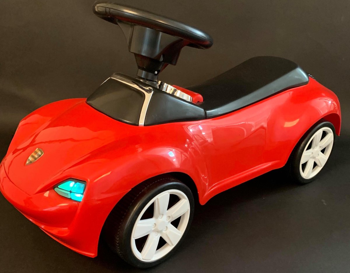 Loopauto Porsche model Rood