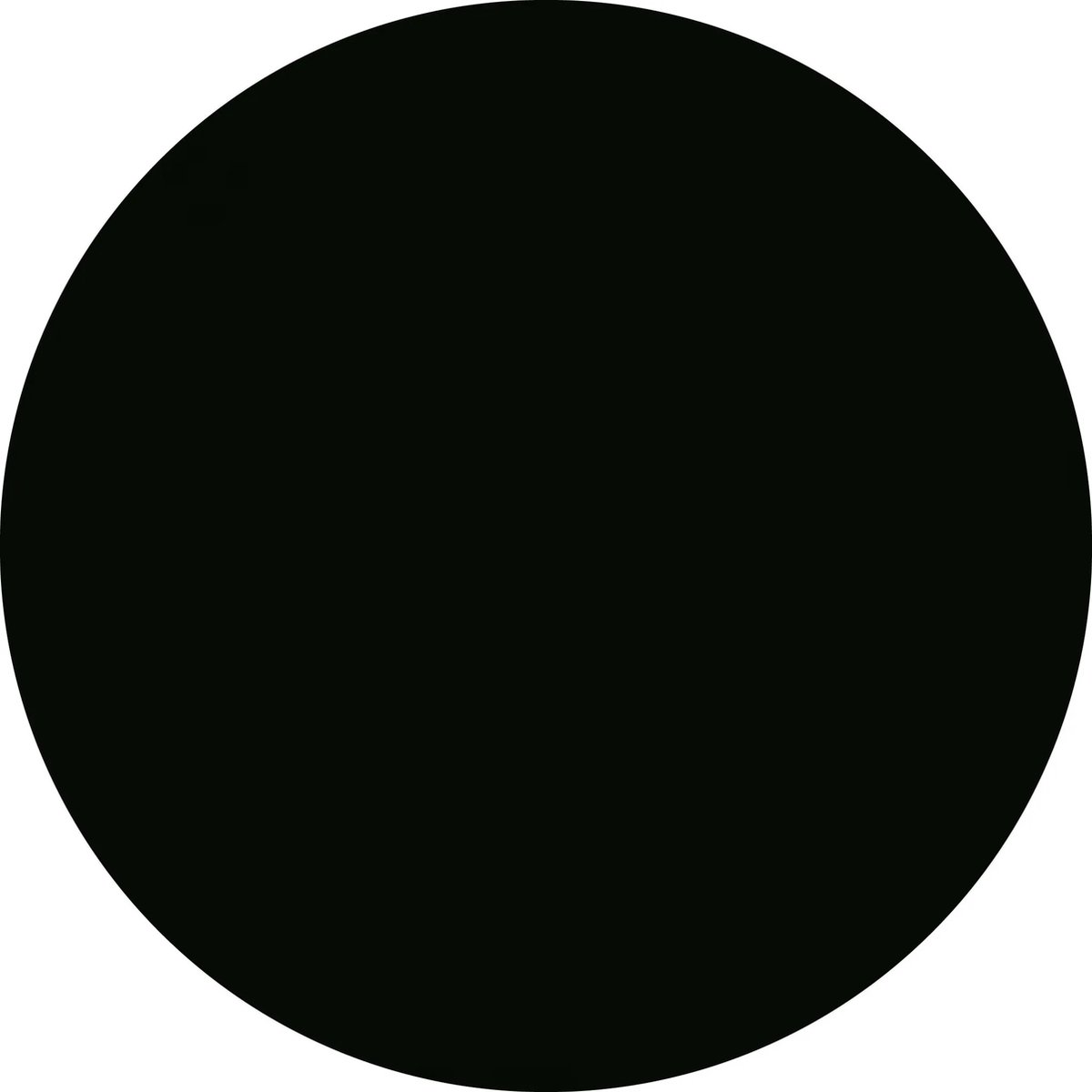 Vinyl | UNI kleed vinyl rond | Zwart | 140 cm Rond | Het UNI kleed vinyl rond in zwart is stijlvol, duurzaam en gemakkelijk schoon te maken. Perfect voor elk gezin en gemaakt van 100% gerecycled vinyl. Een milieuvriendelijke keuze!
