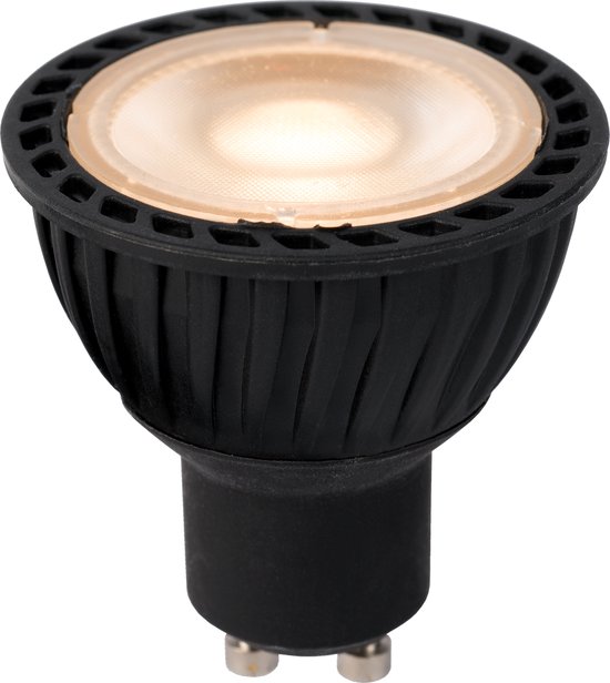 Lucide MR16 - Lampe LED - Ø 5 cm - LED - GU10 - 1x5W 2700K - Zwart