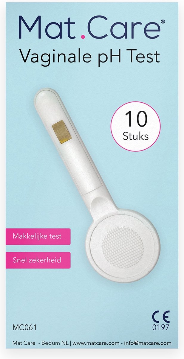 Goedkoopste Mat Care vaginale pH test - vaginale infectie test - vaginale schimmel test - 10 testen