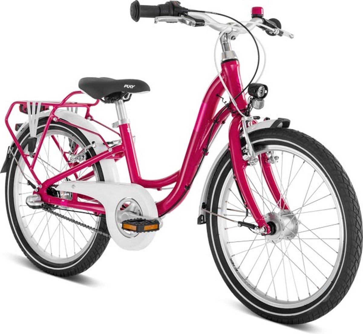 Puky Skyride M20 Velo enfant 20 pouces 3 vitesses Rouge Violet bol