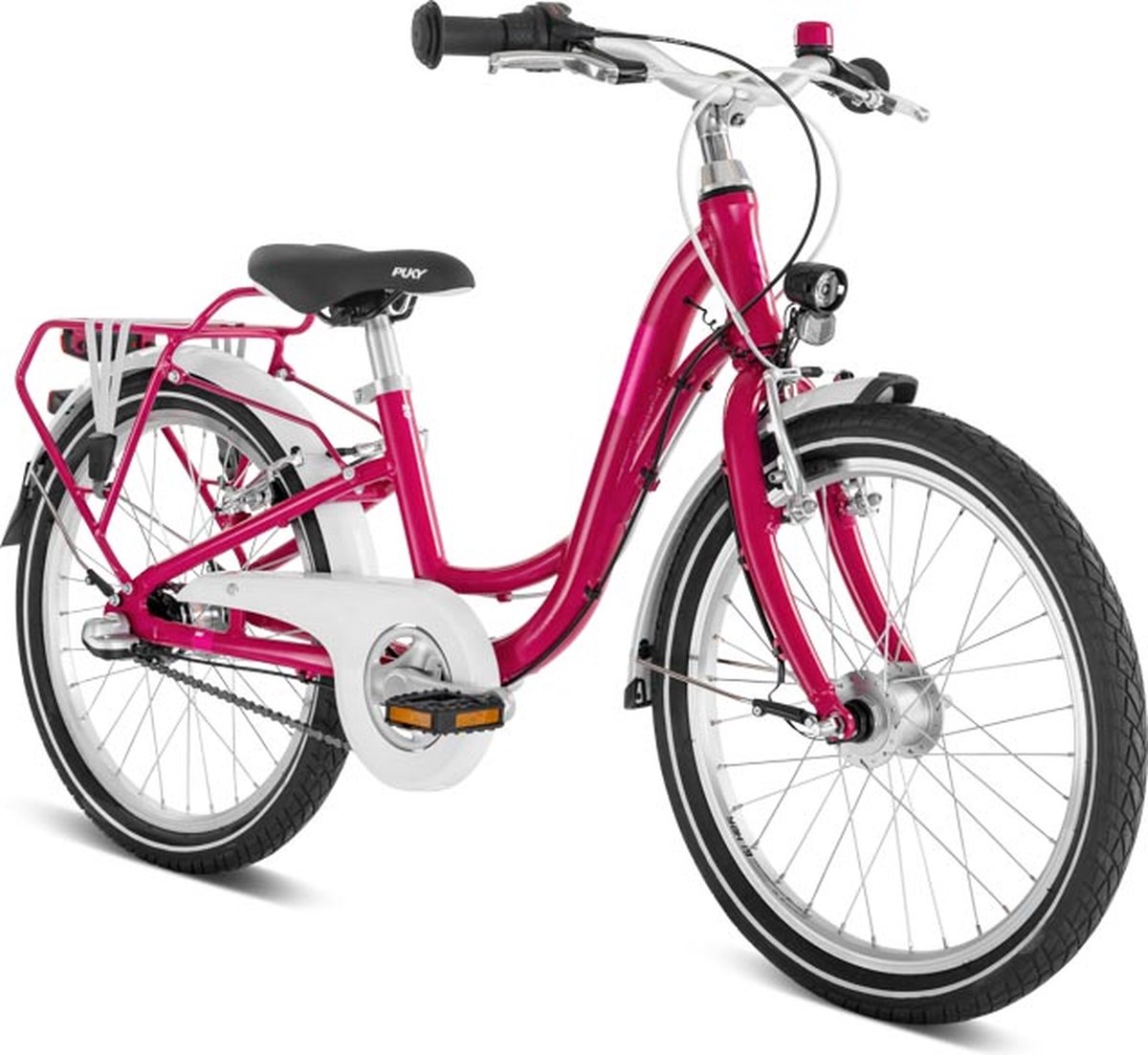 Puky Skyride M20 - Kinderfiets - 20 inch - 3 versnellingen - Rood/Paars