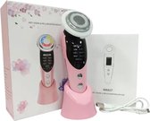 EVERFUZE - Facelift Apparaat - Collageen Huidverjongingsapparaat - EMS / RF LIchttherapie - Anti Rimpel - Roze - Hifu - Mesotherapie Apparaat - Warmte