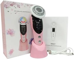 DAKANNA® - Gezichtsmassage Apparaat - Huidverjongingsapparaat - Facelift Apparaat - Collageen - DIY - Roze - EMS / RF / HIFU - Spierstimulator - Anti Rimpel