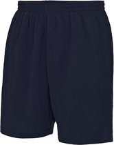 Just Cool Unisex korte broek 'Cool Short' met elastiek Navy - XL