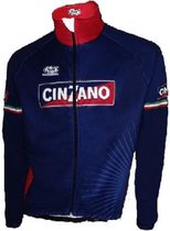 Cinzano fietsjack winter donkerblauw - M