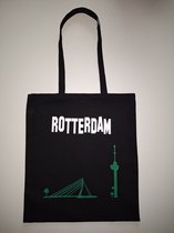 Rotterdam - Bedrukte tas - Katoenen tas - Shopper - Bedrukte tassen - Shopping bag - Kado