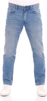 Tom Tailor Heren Jeans Broeken Marvin regular/straight Fit Blauw 40W / 34L Volwassenen Denim Jeansbroek
