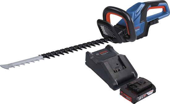 Bosch GHE 18V-60 Professionele accu heggenschaar 18 V 60 cm borstelloos + 1x accu 2.0 Ah + lader van Bosch — afbeelding 2