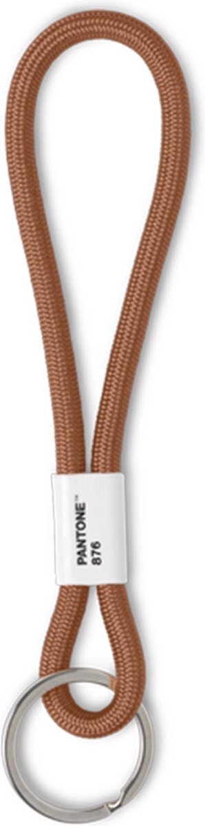Pantone Sleutelhanger - Bronze 876 C - Keycord Klein - by Copenhagen Design